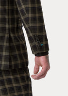 Ellis Black & Gold Check Suit - SARTORO480
