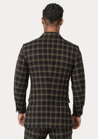 Ellis Black & Gold Check Suit - SARTORO771