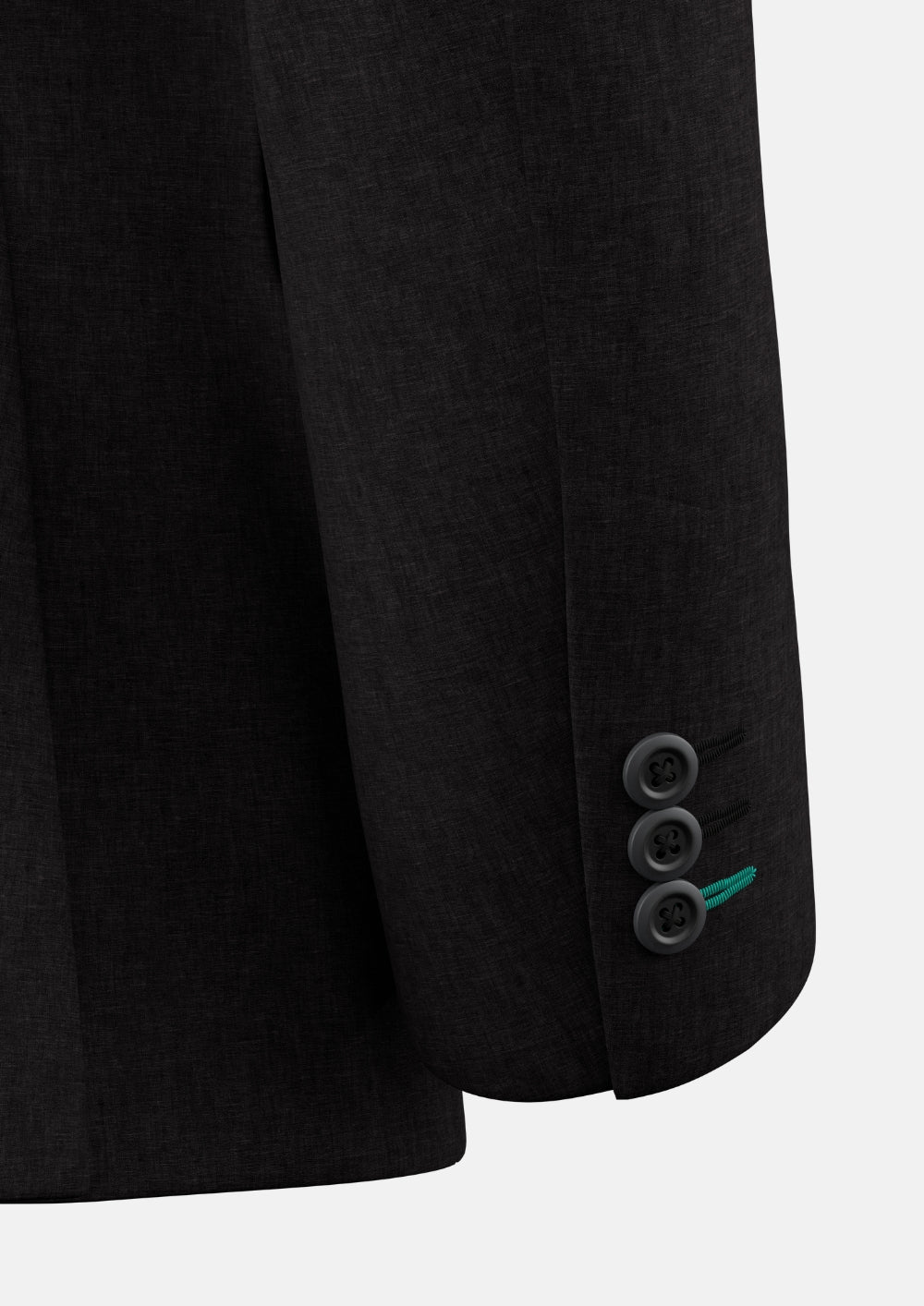 Ellis Black Linen Suit - SARTORO