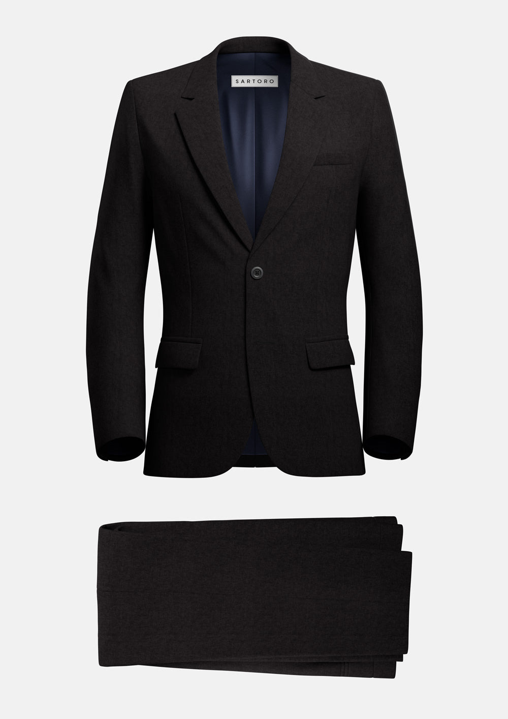 Black Linen Suit | SARTORO | Custom Suits & Tuxedos