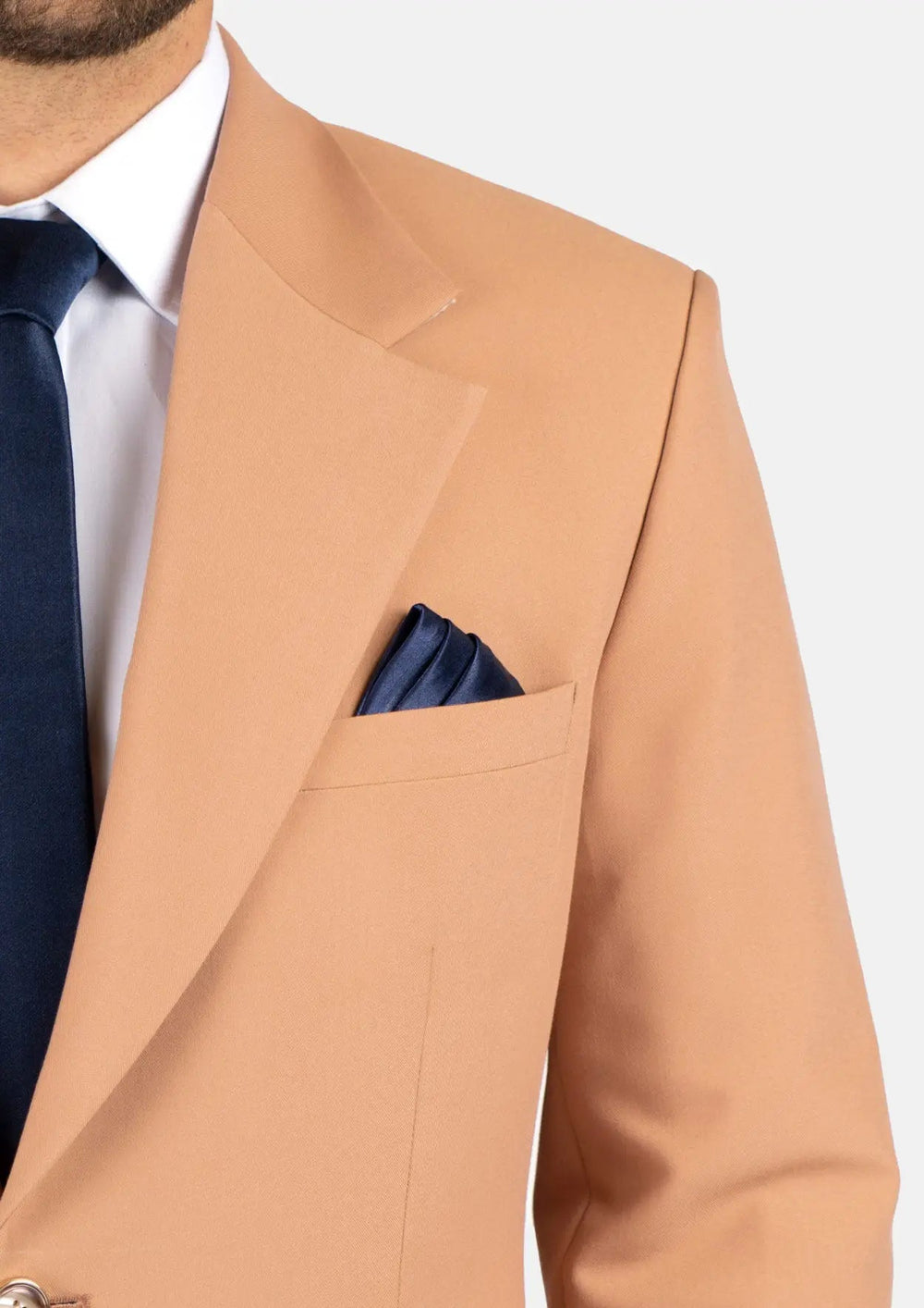 Ellis Camel Stretch Jacket - SARTORO