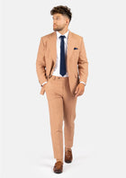 Ellis Camel Stretch Suit - SARTORO267