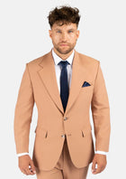 Ellis Camel Stretch Suit - SARTORO914