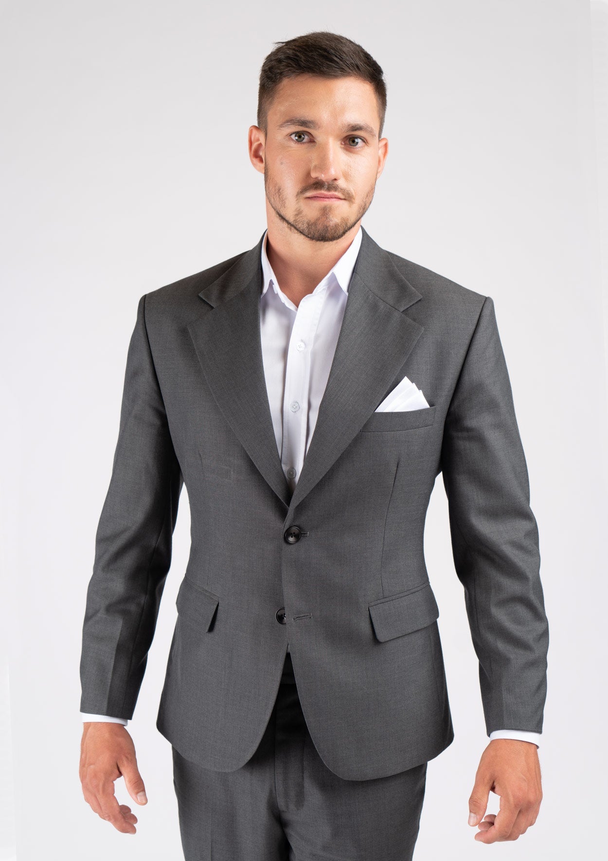 Ellis Charcoal Suit - SARTORO