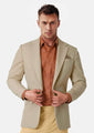 Ellis Dune Beige Cotton Jacket - SARTORO