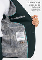 Ellis Emerald Green Stretch Jacket - SARTORO154