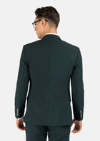 Ellis Emerald Green Stretch Jacket - SARTORO744