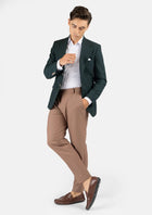 Ellis Emerald Green Stretch Jacket - SARTORO921
