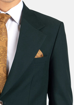 Ellis Emerald Green Stretch Jacket - SARTORO