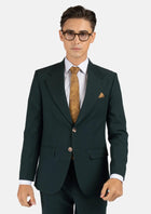 Ellis Emerald Green Stretch Suit - SARTORO426