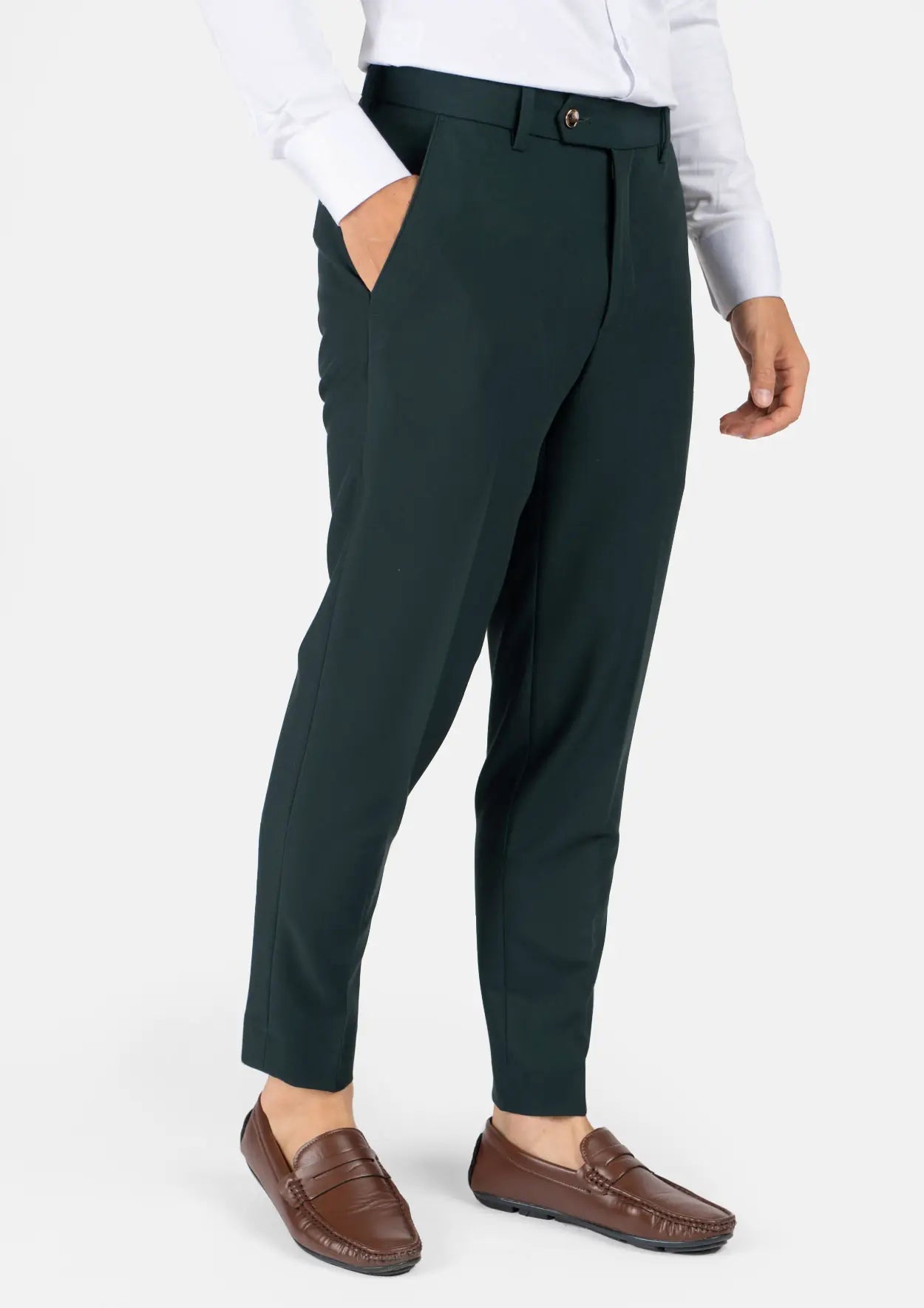 Ellis Emerald Green Stretch Suit - SARTORO
