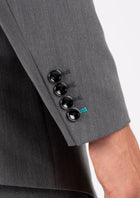 Ellis Light Grey Stretch Jacket - SARTORO927
