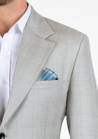 Ellis Off-White Prince Of Wales Jacket - SARTORO611