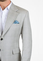 Ellis Off-White Prince Of Wales Jacket - SARTORO234