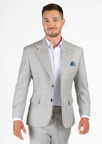 Ellis Off-White Prince Of Wales Suit