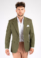 Ellis Olive Cotton Jacket - SARTORO