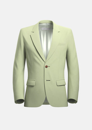 Ellis Olive Cream Linen Jacket