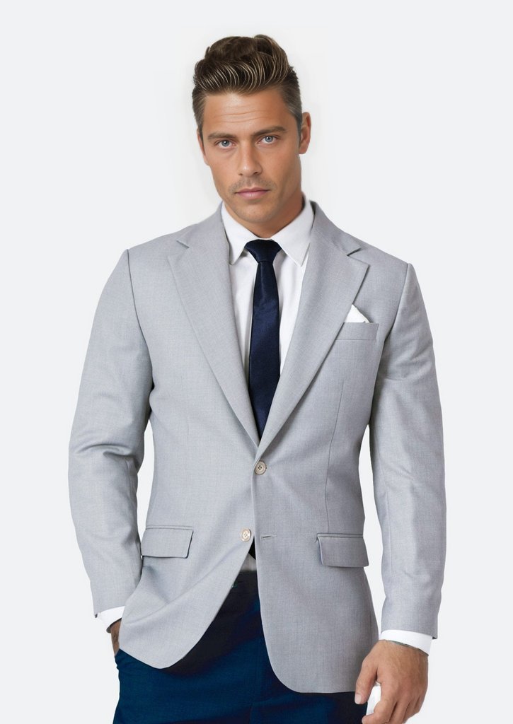 Powder Grey Twill Jacket801