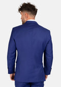 Ellis Royal Blue Twill Jacket - SARTORO