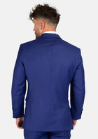 Ellis Royal Blue Twill Jacket - SARTORO911