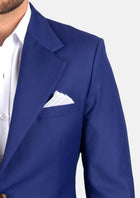 Ellis Royal Blue Twill Jacket - SARTORO379