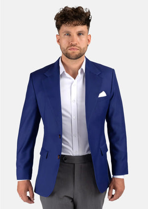 Ellis Royal Blue Twill Jacket