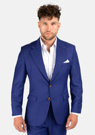 Ellis Royal Blue Twill Suit - SARTORO9