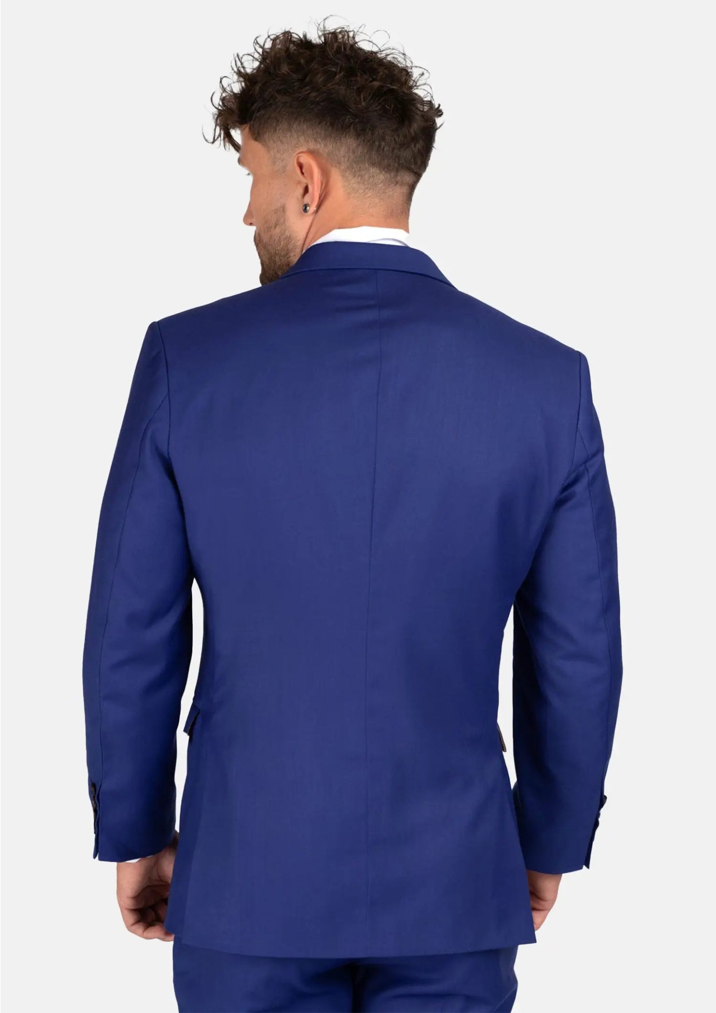 Ellis Royal Blue Twill Suit - SARTORO