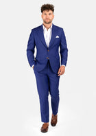 Ellis Royal Blue Twill Suit - SARTORO231
