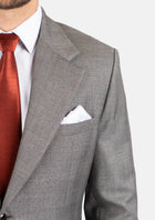 Ellis Spanish Grey Prince Of Wales Suit - SARTORO447