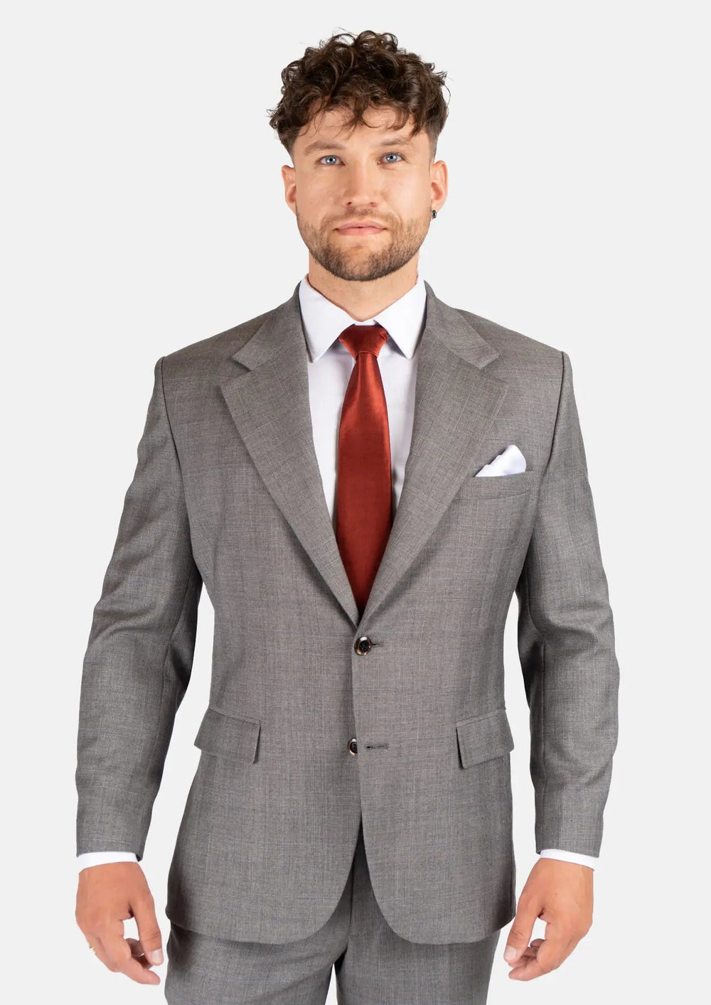 Spanish Grey Prince Of Wales Suit597