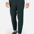Emerald Green Stretch Pants - SARTORO