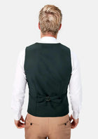 Emerald Green Vest - SARTORO959