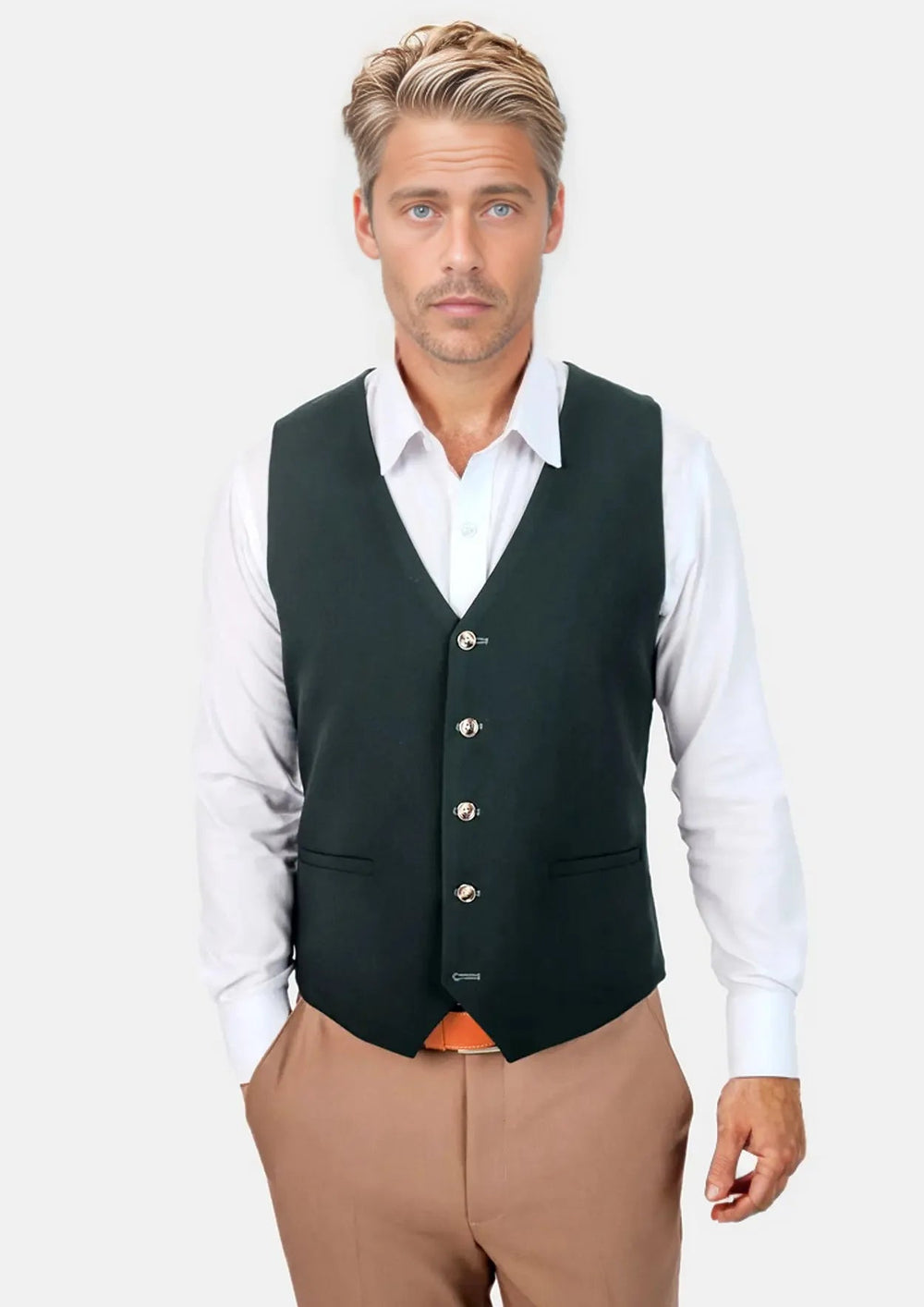 Emerald Green Stretch Vest899