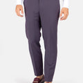 Eminence Purple Stretch Pants - SARTORO
