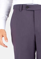 Eminence Purple Stretch Pants - SARTORO386