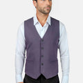 Eminence Purple Vest - SARTORO