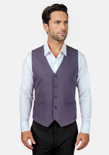 Eminence Purple Vest - SARTORO