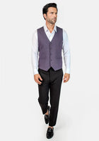 Eminence Purple Vest - SARTORO889