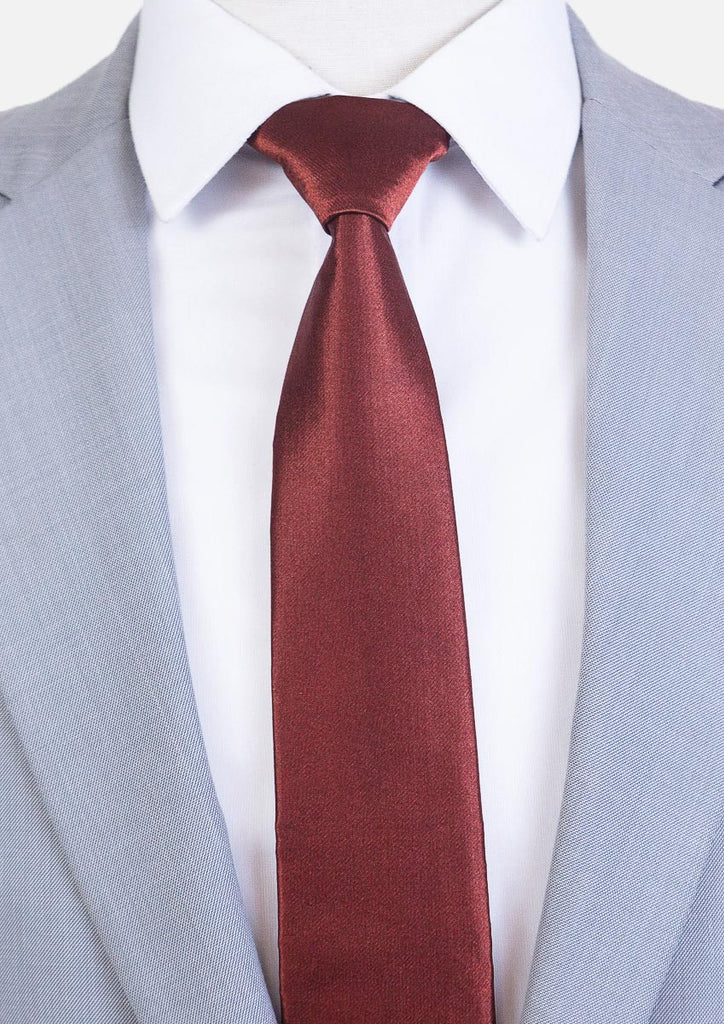 Garnet Red Tie - SARTORO