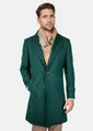 Green Classic Overcoat - SARTORO