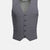 Grey Charcoal Crosshatch Vest - SARTORO