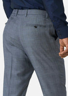 Grey Prince of Wales Pants - SARTORO308