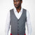 Grey Prince of Wales Vest - SARTORO