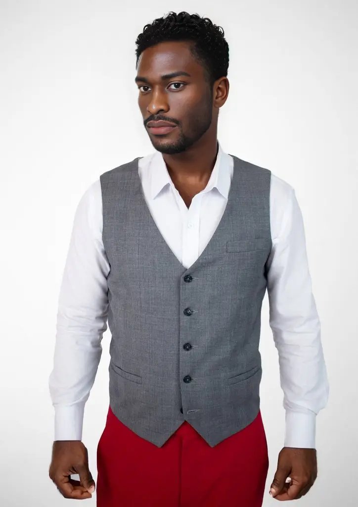 Grey Prince of Wales Vest292
