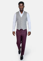 Harbor Grey Vest - SARTORO302