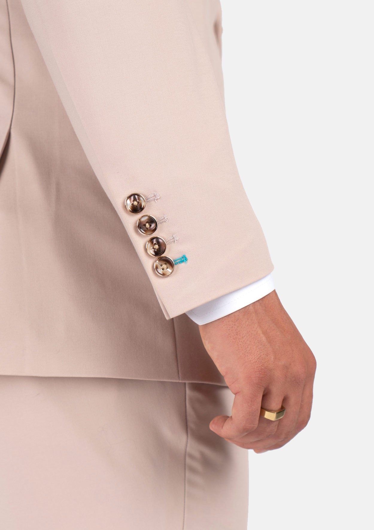 Hudson Champagne Stretch Jacket - SARTORO