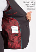 Hudson Charcoal Stretch Jacket - SARTORO