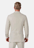 Hudson Ivory Cotton Jacket - SARTORO