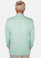 Hudson Mint Green Linen Blend Jacket - SARTORO211